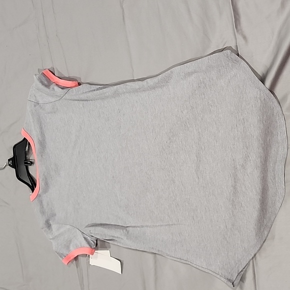 NWT girls gray graphic shirt size 7/8 M - Picture 9 of 13